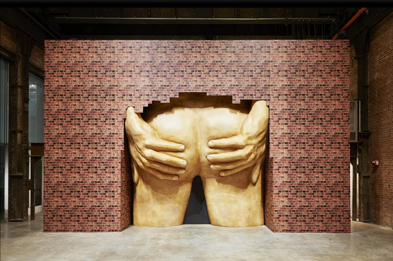 Anthea Hamilton, Project for Door (After Gaetano Pesce), 2015. © Kyle Knodell, Courtesy: Anthea Hamilton