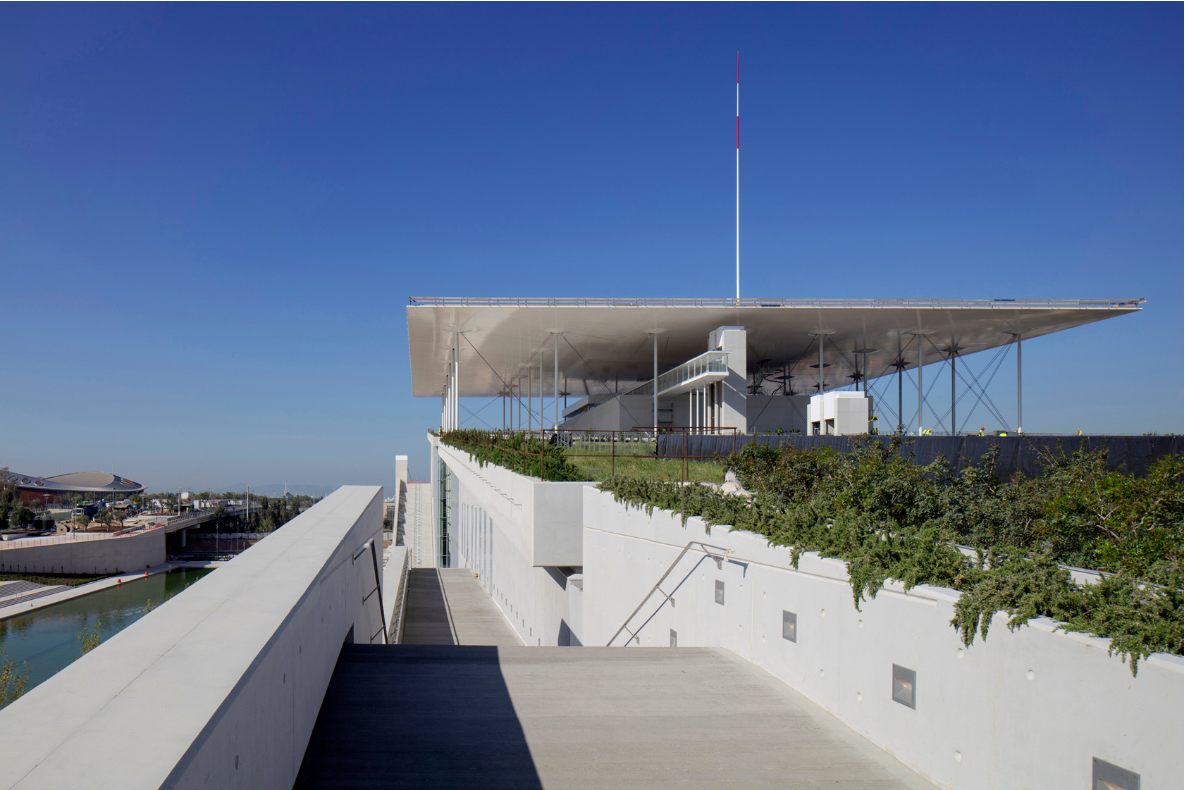 The Stavros Niarchos Foundation Culture Centre. © Renzo Piano Building Workshop, Courtesy: Michel Denancé