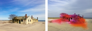 Katharina Grosse, Rockaway! 2016. Courtesy: MoMA PS1, Long Island City