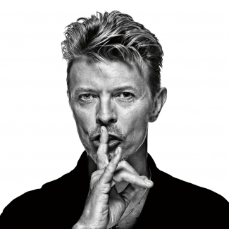 Gavin Evans, David Bowie from Bowie- The Session, 1996, Photograph. © Gavin Evans