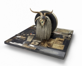 Robert Rauschenberg, Monogram, 1955-59, Combine. Courtesy: Moderna Museet, Stockholm