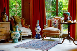 Lord Attenborough’s collection of Pablo Picasso limited edition ceramics. Courtesy: Sotheby’s, London