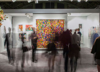 Durham Press booth, IFPDA Print Fair, 2015. Courtesy: IFPDA Print Fair, New York