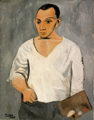 Pablo Picasso, Self-Portrait with Palette, 1906. © Succession Picasso/DACS, London