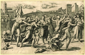 Marcantonio Raimondi after Raphael, The Massacre of the Innocents. Courtesy: The Whitworth, Manchester