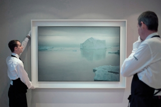 Gerhard Richter, Eisberg, 1965. Courtesy: Sotheby’s Auction House, London
