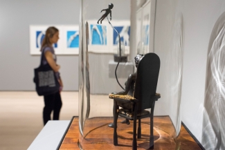  Installation view of Louise Bourgeois: An Unfolding Portrait, The Museum of Modern Art, New York. © 2017 The Easton Foundation/Licensed by VAGA, NY.  Photo: Martin Seck