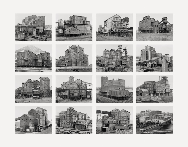 Bernd and Hilla Becher, Aufbereitungsanlagen, 2008, Digital ditone pigment print on photo paper. Courtesy: Schellmann Art, Munich, New York 