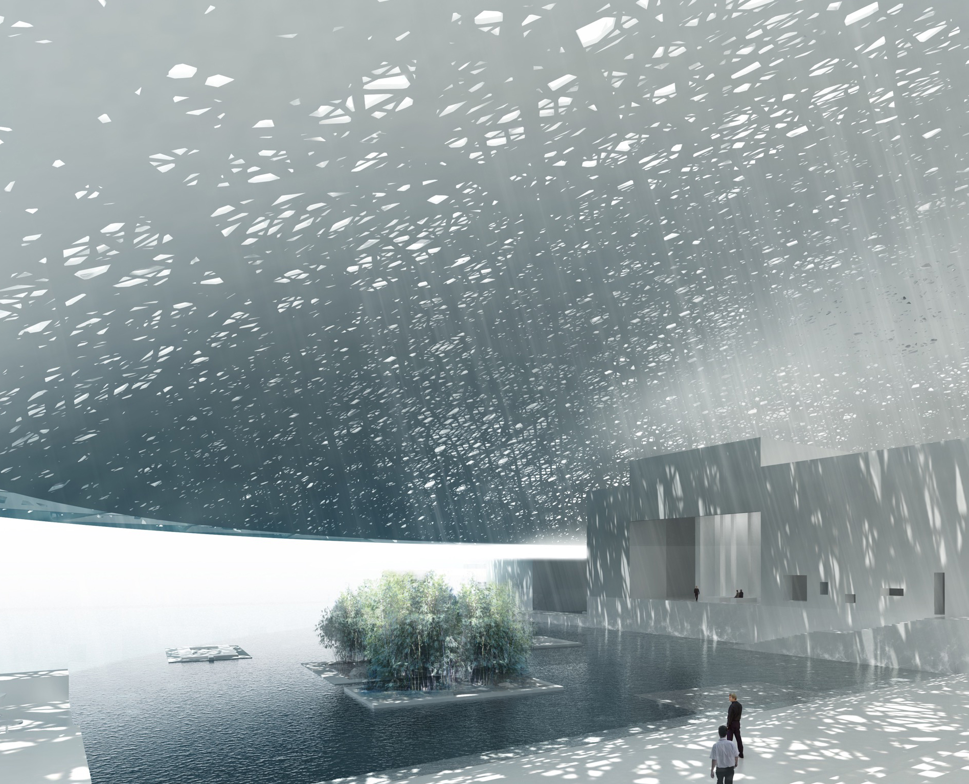 Louvre Abu Dhabi, Abu Dhabi, UAE. © TDIC, Courtesy: Atelier Jean Nouvel, Artefactory, Louvre Abu Dhabi