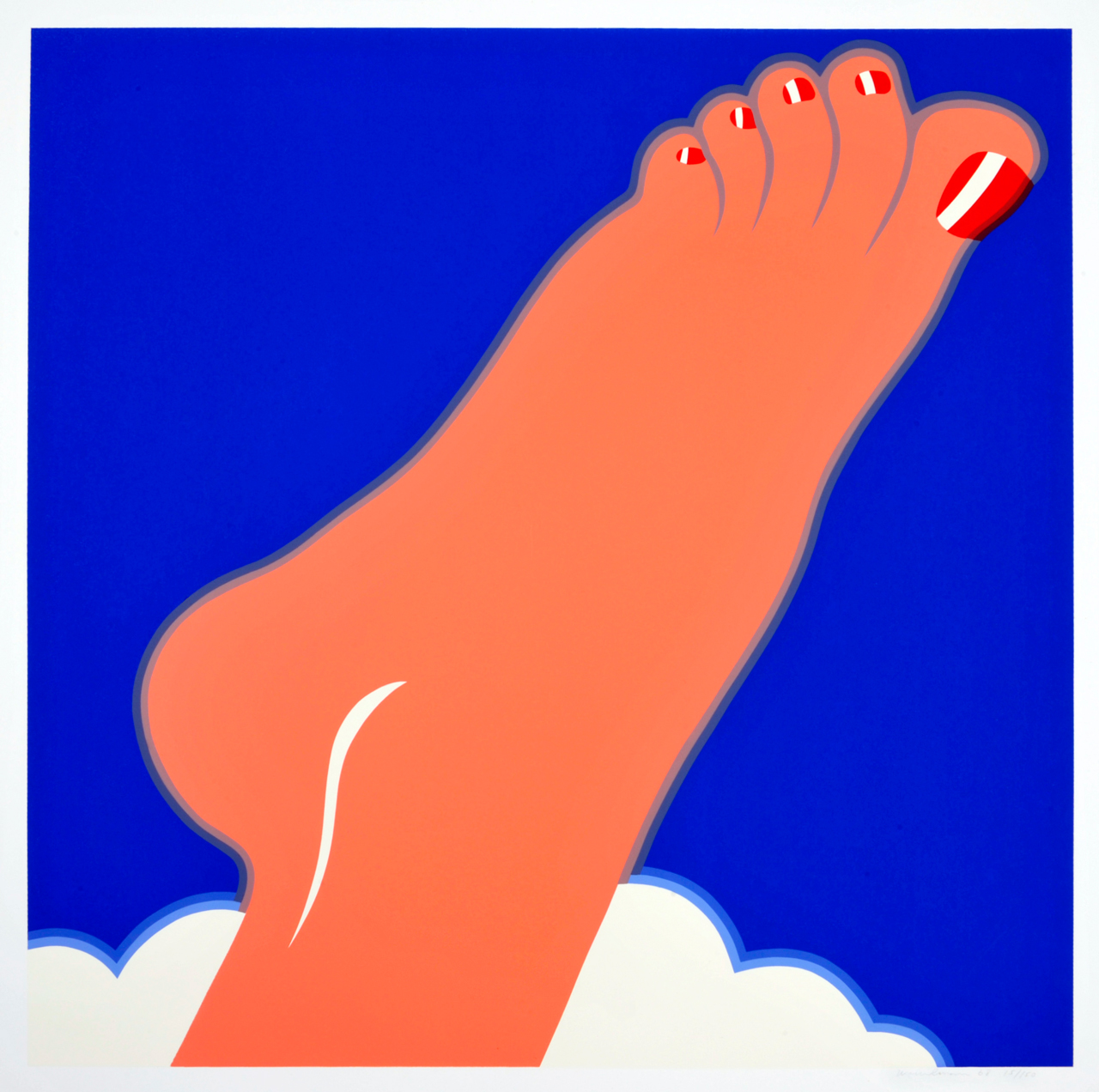 Tom Wesselmann, Foot, 1968. © The Estate of Tom Wesselmann, VG Bild-Kunst, Bonn 2015