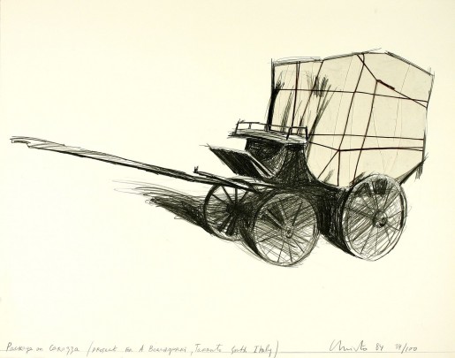 Christo, Package on Carrozza, 1984