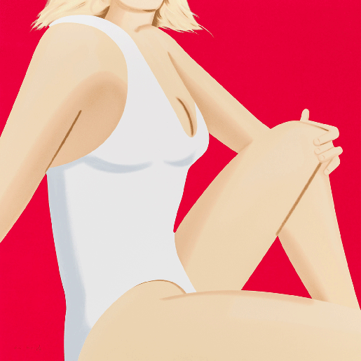 Alex Katz, Coca Cola Girl 7, 2019