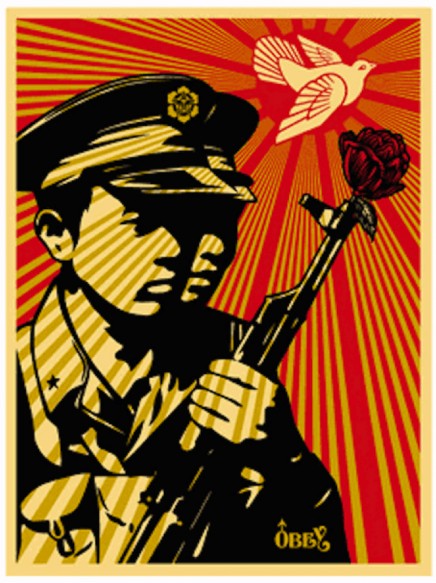 Chinese Soldiers by Shepard Fairey