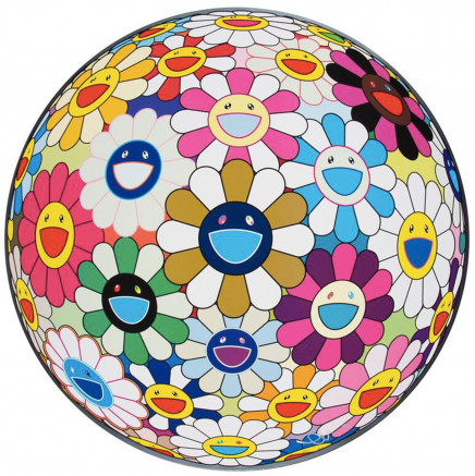 Flowerball (3-D) Autumn 2004 by Takashi Murakami