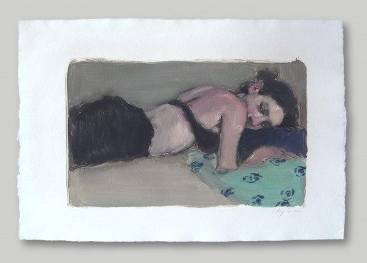 Malcolm T. Liepke, Reclining Woman, 2001