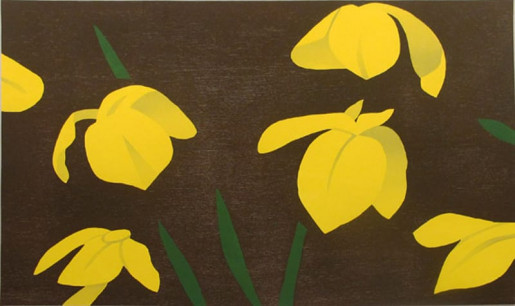 Alex Katz, Yellow Flags, 2013