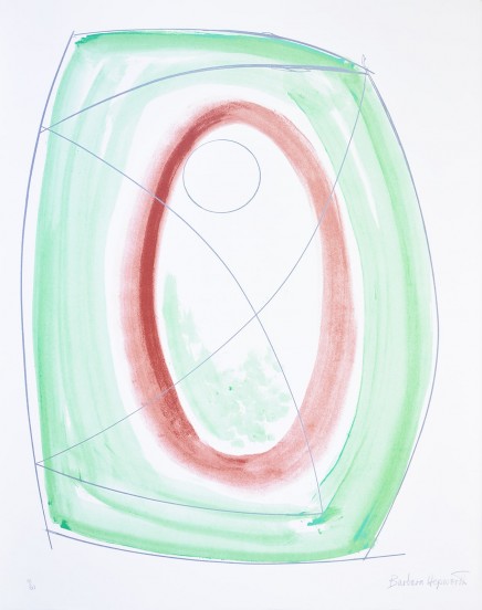 November Green, from the Portfolio “Opposing Forms” by Barbara Hepworth