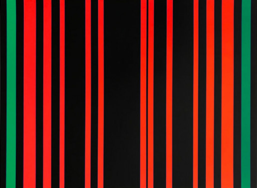 Günter Fruhtrunk, Zwischen Grün, 1970