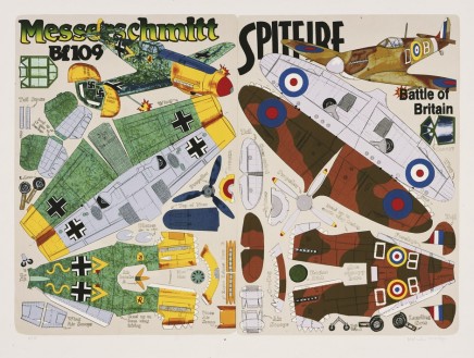 Battle of Britain by Malcolm Morley