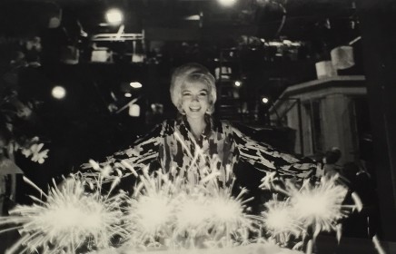 Marilyn Monroe Birthday Cake by Lawrence Schiller