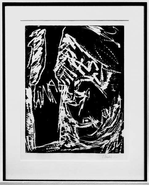 Georg Baselitz, Lesender Mann, 1982