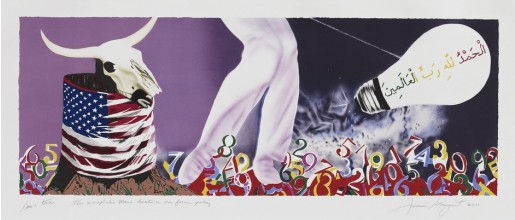 James Rosenquist, The Xenophobic Movie Director or Our Foreign Policy, 2011