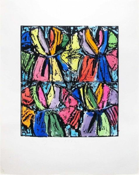 Jim Dine, Dexter's Four Robes, 1992