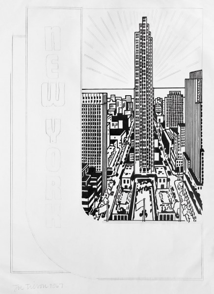 Study for Decal 3 by Joe Tilson