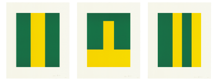 Verde y Amarillo by Carmen Herrera