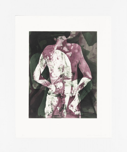 Matt Saunders, Two Bathers, 2019