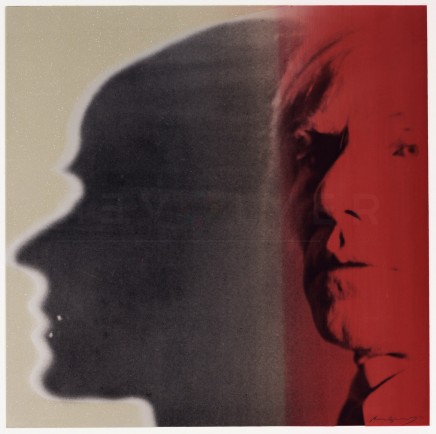 The Shadow (FS II.267), from the Portfolio “Myths” by Andy Warhol