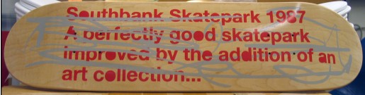 Liam Gillick, Southbank, 1987