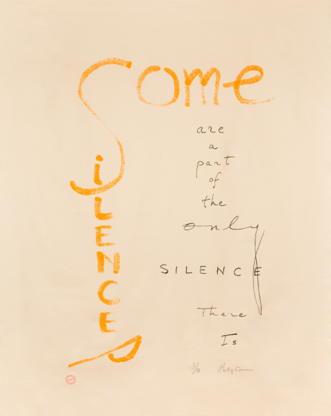 Philip Corner, Some Silences, 1985