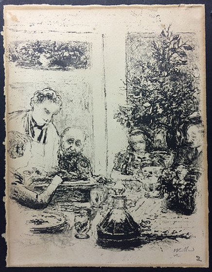 Le Repas by Edouard Vuillard