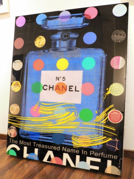 Chanel N° 5 black by Nelson De La Nuez