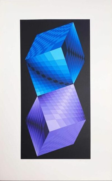 Victor Vasarely, Album Meta: Seven Plates 7, 1976