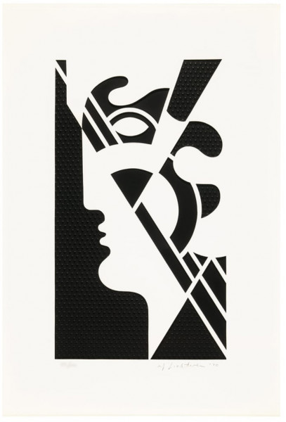 Roy Lichtenstein, Modern Head #5, 1970