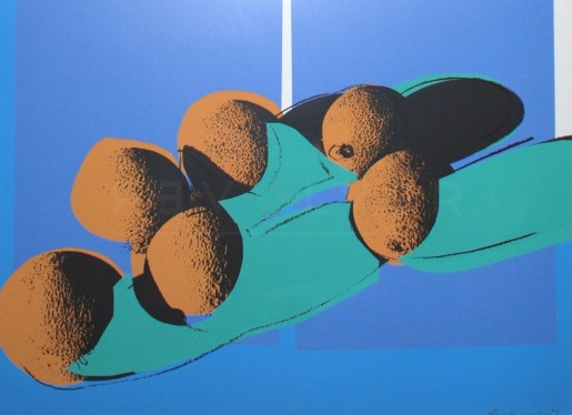 Andy Warhol, Cantaloupes I (FS II.201), from the Portfolio “Space Fruit: Still Lifes”, 1979