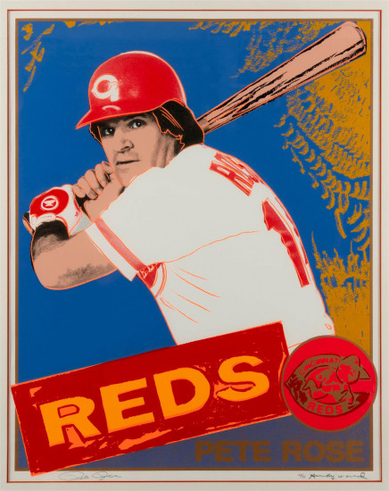 Pete Rose (FS II.360B) by Andy Warhol
