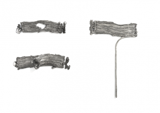 Fabian Marcaccio, Three Aluminium Castings, 1994
