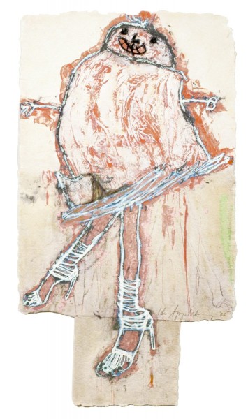 Ida Applebroog, Progeny Suite: Jimmy Choo, 2005
