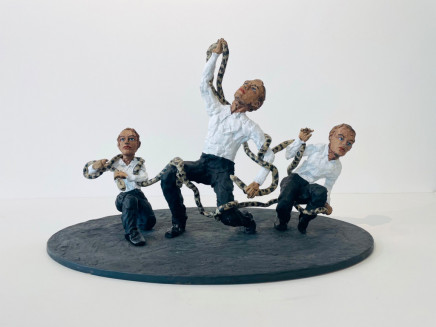 Laocoön by Stephan Balkenhol