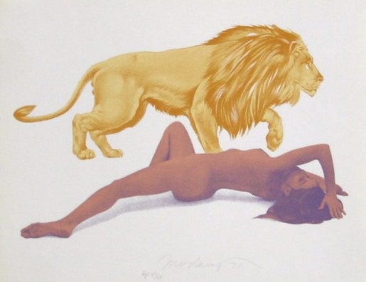 Mel Ramos, Leo, 1971-1972