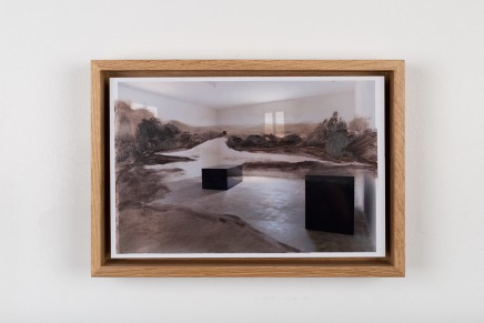 When you see me again it won’t be me in Paysage avec large rivière by Jagna Ciuchta