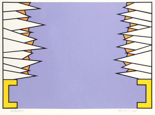 Nicholas Krushenick, Over the Rainbow, 1978
