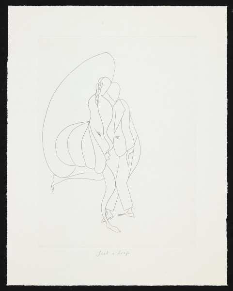 Chris Ofili, Just a Drop, 2007