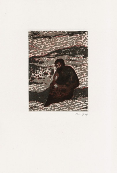 Peter Doig, Figure by a River, 2004