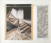 Wrapped Staircase, (Project for rue de Paradis)