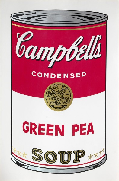Andy Warhol, Green Pea (FS II.50), from the Portfolio “Campbell's Soup I”, 1968