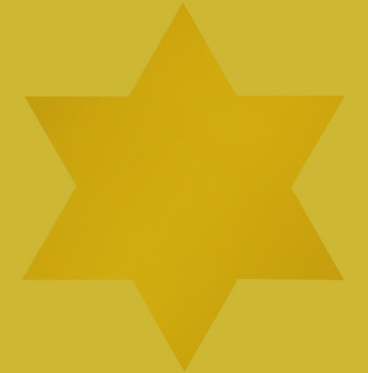 Olivier Mosset, Yellow Star, 1998